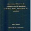 Abstracts and Extracts of the Legislative Acts and Resolutions of the State of Ohio. Vol. 20-29: 1821-1831